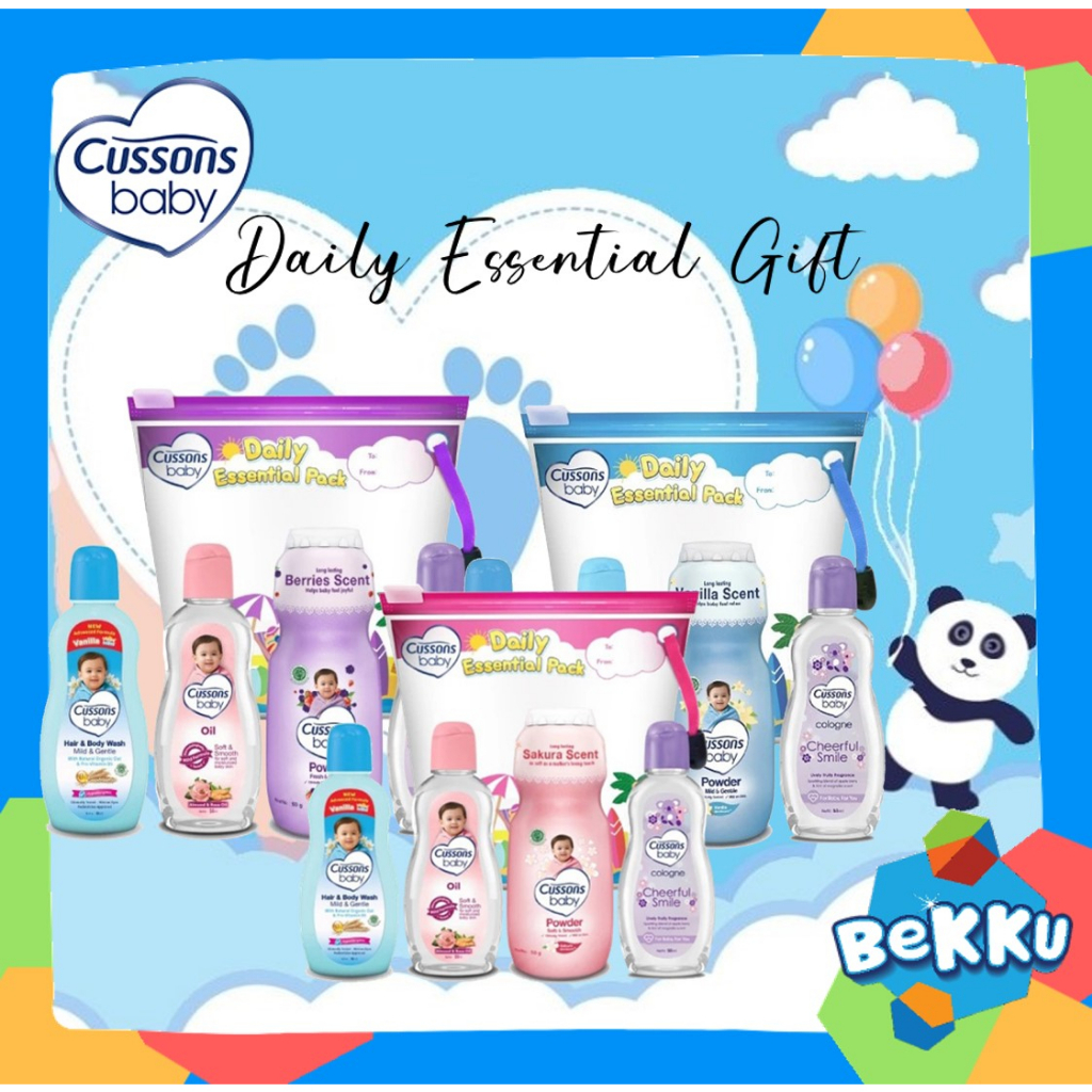 Jual Cussons Baby Daily Essential Pack / Dulu Mini Bag / Gift Pack