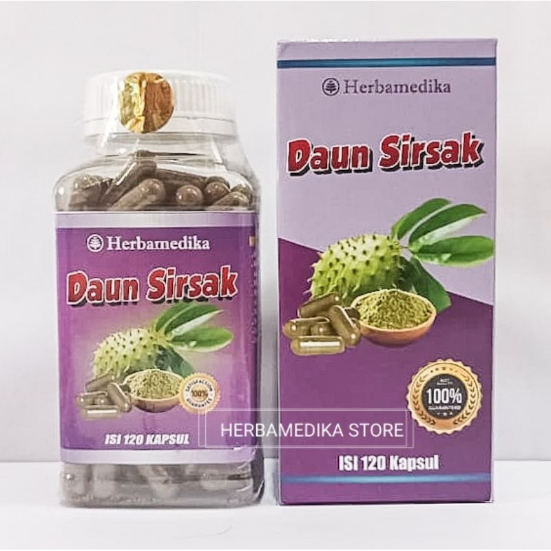 Jual Daun Sirsak Herbamedika Isi Kapsul Shopee Indonesia