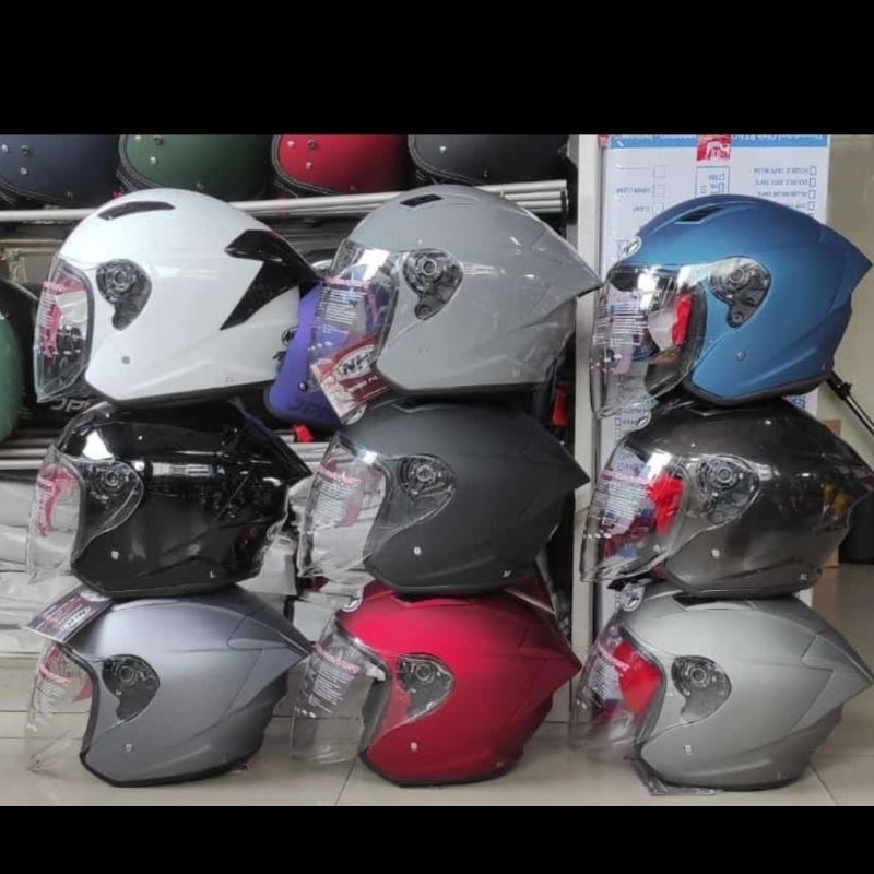 Jual NHK R1 ELITE SOLID ALL VARIAN | Helm Half Face r1 elit polos ...
