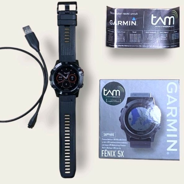 Jual garmin 2025 fenix 5x second