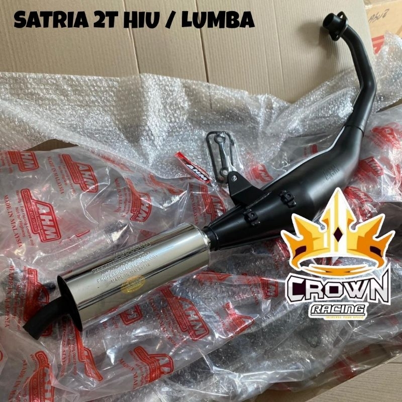 Jual Knalpot AHM Malaysia Standard Racing Satria 2Tak Hiu / Lumba ...