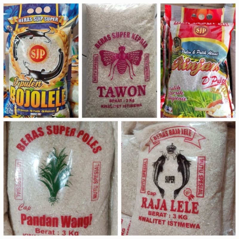 Jual Beras 3 Kg Dan 5 Kg Murah (bisa Untuk Zakat) | Shopee Indonesia