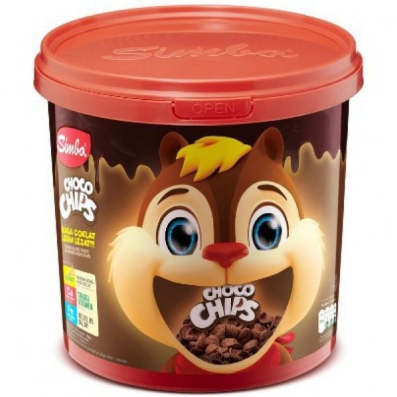 Jual SIMBA Choco Chips Jar 220 gr kemasan repack/SIMBA choco Crunch ...