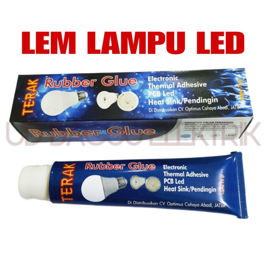Jual LEM LAMPU LED ORIGINAL TERAK 75ML DAN SILICONE 100ML BISA UNTUK