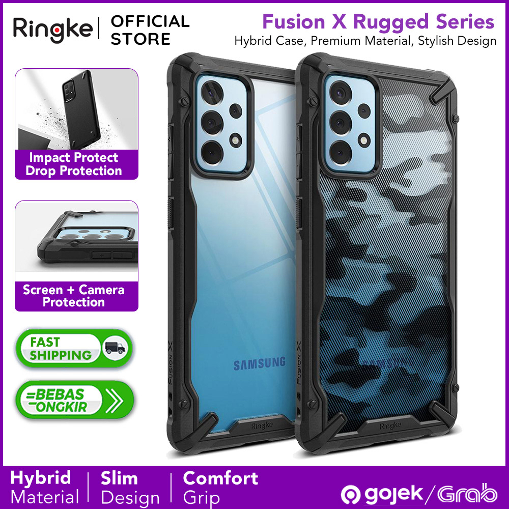 Jual Original Case Samsung Galaxy A32 5G / A72 / A72s - Ringke Fusion X ...