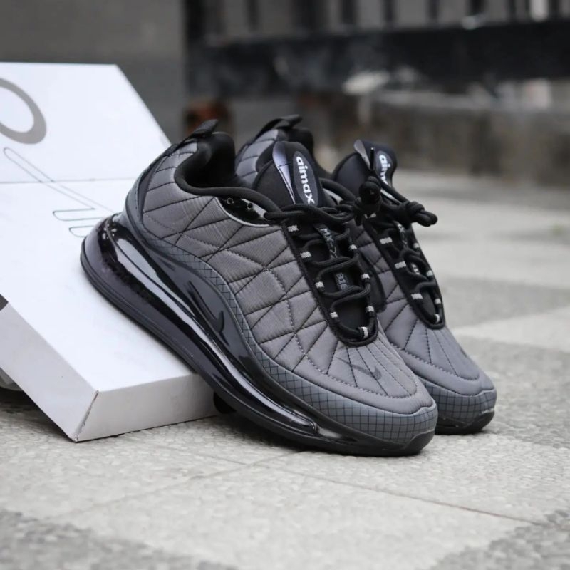 Sepatu Nike Air Max 720 818 Dark Grey Black