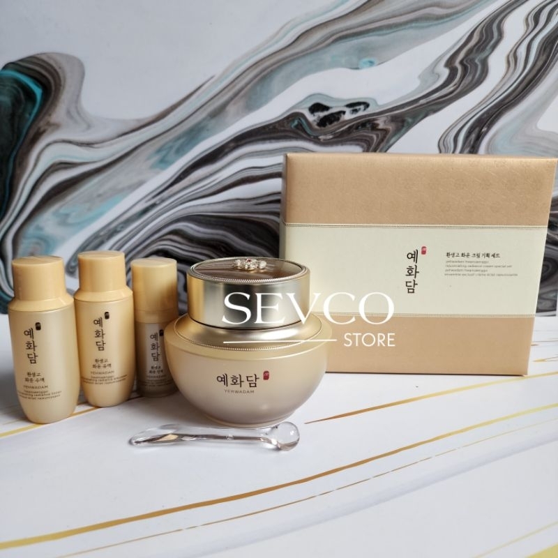 Set De Soins Visage The Face Shop Yehwadam Hwansaenggo - 2 Pièces Anti-âge - Corée