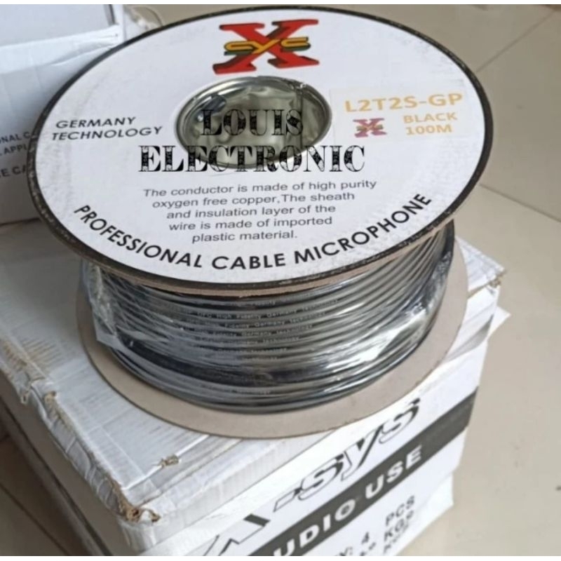Jual Kabel Mic Kabel Audio Xsys Xsys L2T2S GP Low Noise Kualitas Bagus