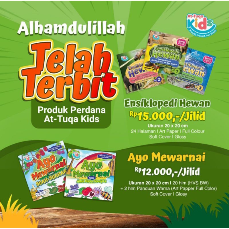 Jual Ensiklopedi Hewan Dalam Al-Quran Dan Al-Hadits Dan Ayo Mewarnai ...