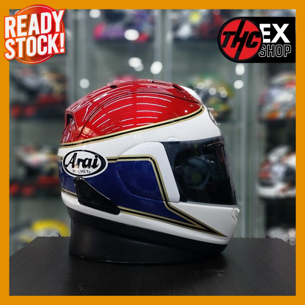 Jual ARAI RX7X FREDDIE SPENCER 40TH SIZE L FULL FACE 2ND HELMET ...