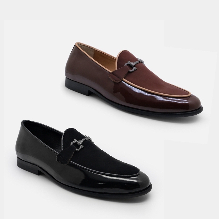 Jual [NEW] Guin Casalini Casual Sepatu Loafer Mules Slip on Pria Vegan