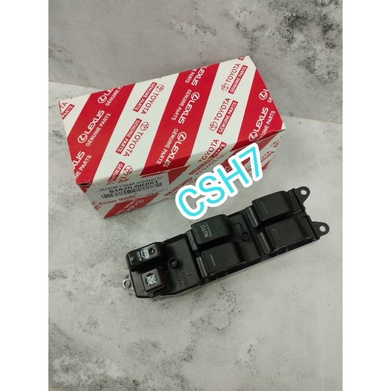 Jual MASTER SWITCH SAKLAR POWER WINDOW INNOVA/FORTUNER/HILUX 84820