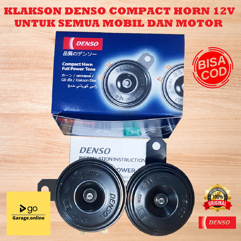Jual Klakson DENSO DISC TOYOTA INNOVA, Avanza Ori Original , kabel