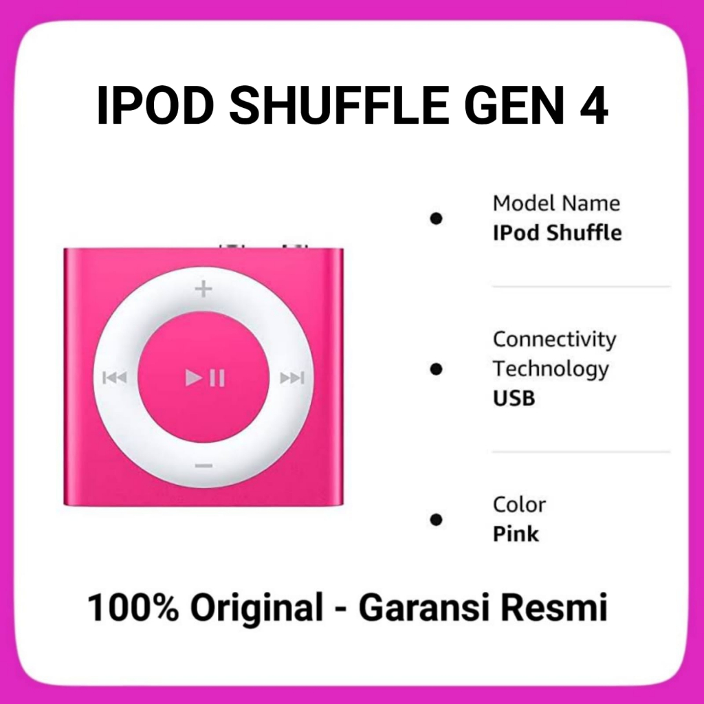 Jual ipod shuffle gen 4 2gb original like new second Shopee Indonesia
