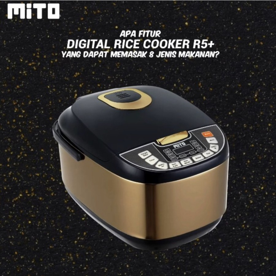 Jual Mito Rice Cooker 8 in 1 R5 Plus R5+ Rice Cooker Digital Shopee
