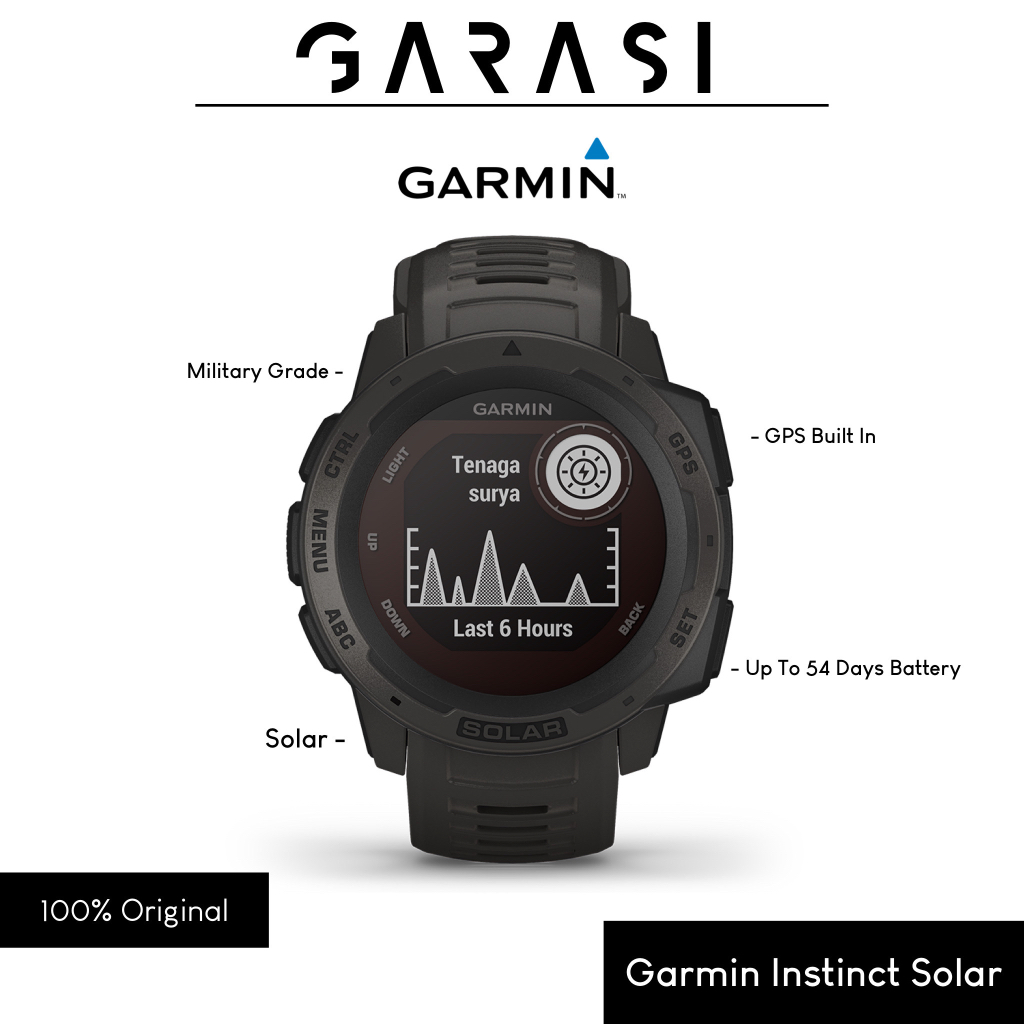 Harga garmin instinct discount solar