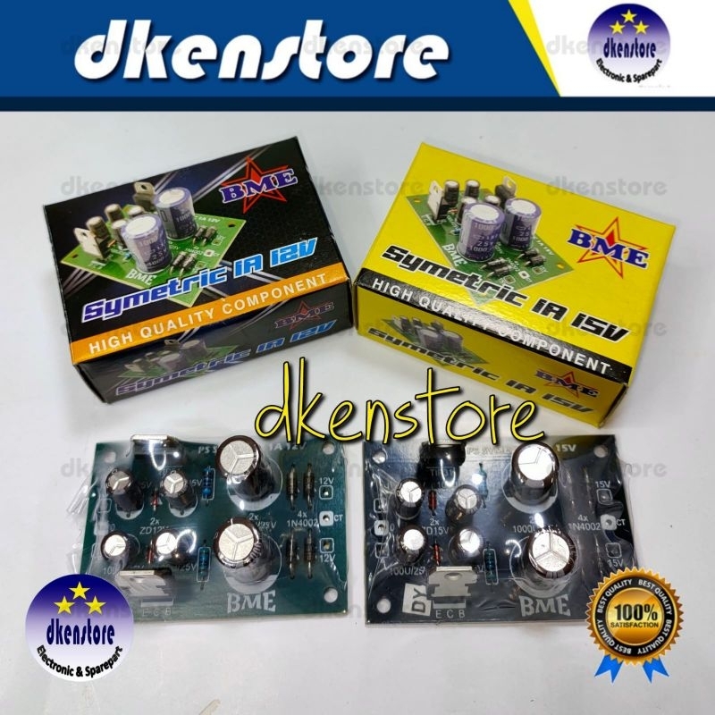 Jual Kit Regulator Power supply simetris CT 12v 15v | Shopee Indonesia