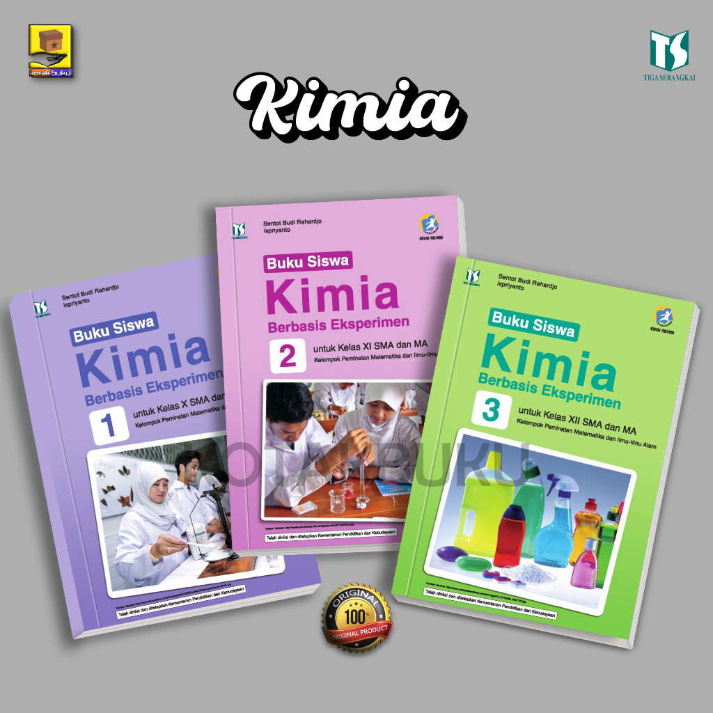 Jual KIMIA SMA / KIMIA KELAS 10 11 12 SMA / Kimia Berbasis Eksperimen ...