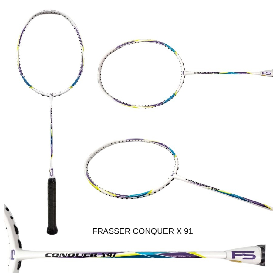 Jual Frasser Raket Bulutangkis Badminton Conquer 72 l | Shopee Indonesia