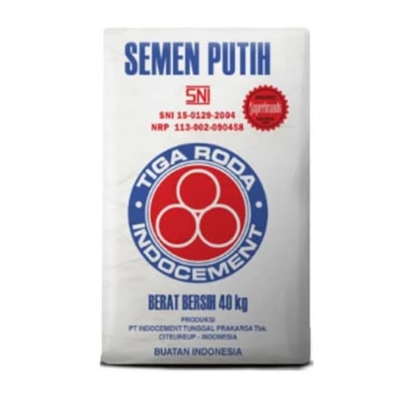 Jual SEMEN PUTIH TIGA RODA 40KG | Shopee Indonesia