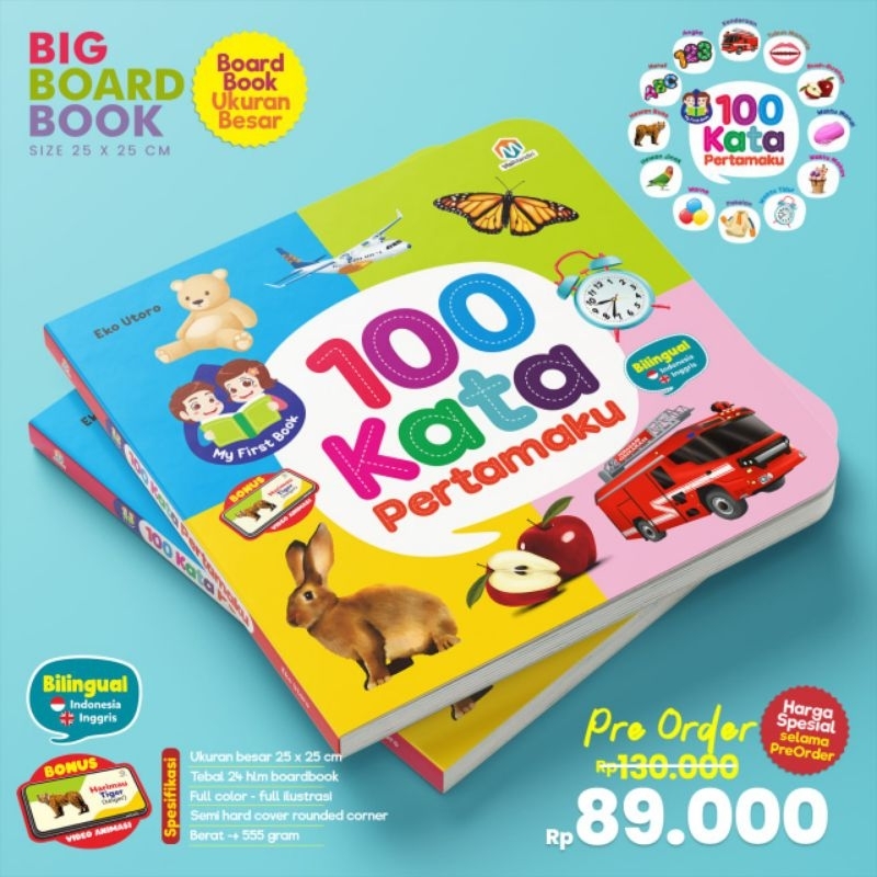 Jual Buku My First Book 100 Kata Pertamaku | Shopee Indonesia