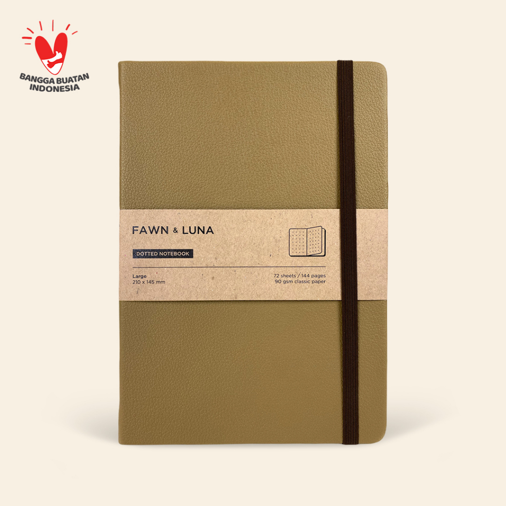 Jual [PEBBLE COLLECTION] Notebook Large A5 - Classic Paper 90 gsm ...