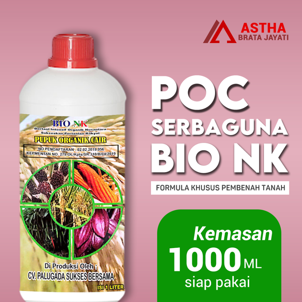 Jual Pupuk Organik Cair Bio NK | POC | POC BIO NK | PUPUK CAIR - Solusi ...