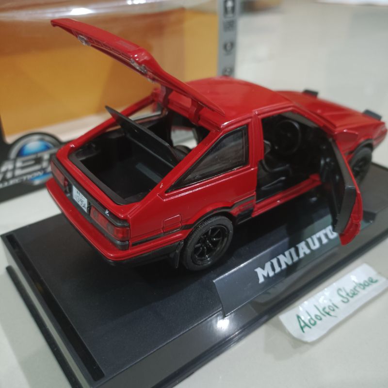 Jual miniauto top model metal collection toyota AE86 AE 86 initial D ...