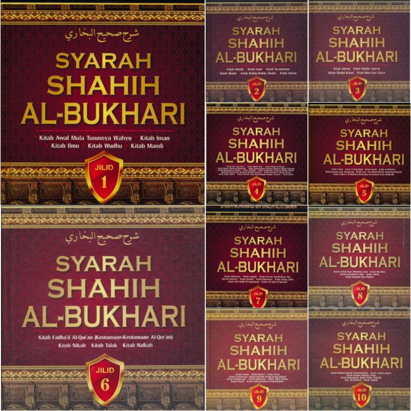 Jual Kitab Syarah Shahih Al Bukhari 10 Jilid Lengkap Syaikh Muhammad