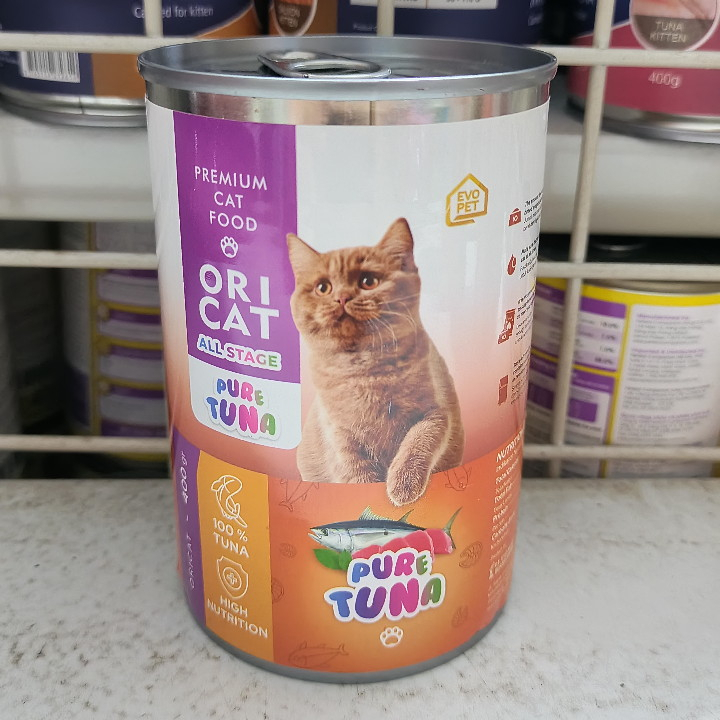 Jual Makanan Kucing Ori Cat Kaleng Pure Tuna All Stage G Wet Food Oricat Kaleng All Stage