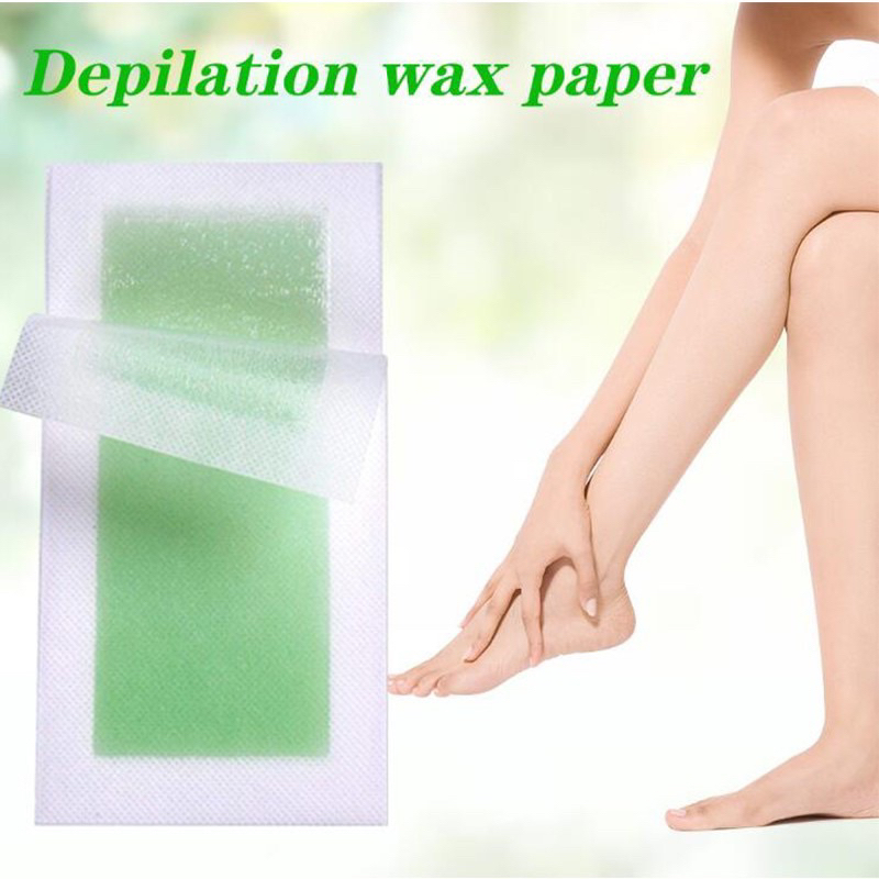 Jual EA Paper Waxing Penghilang Bulu 1 Pcs / Strip Wax Pencabut Rambut