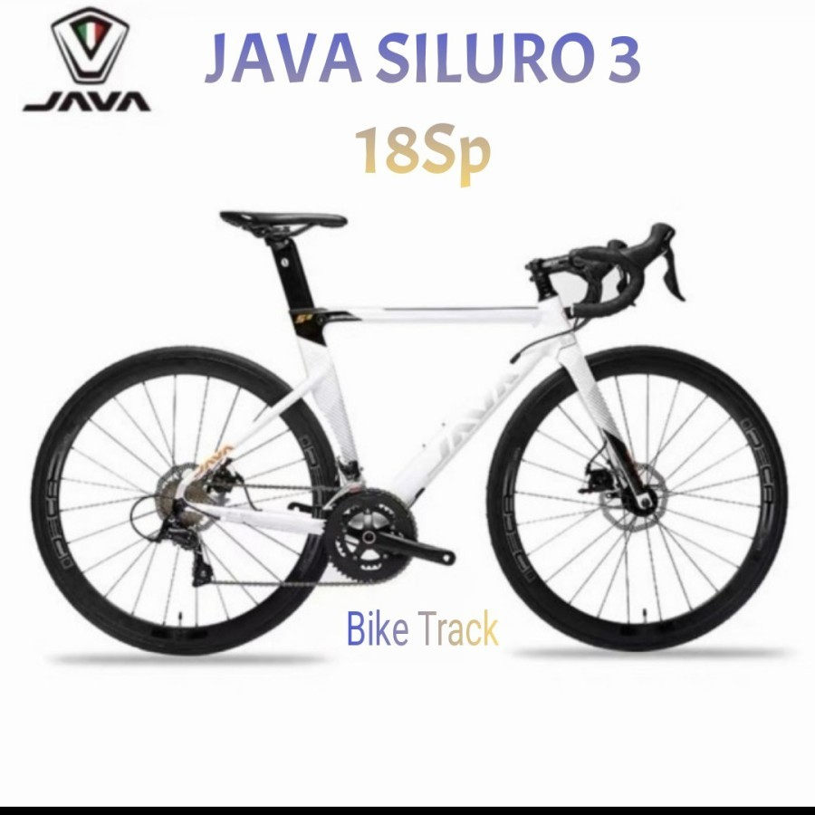 Jual Sepeda Balap Road Bike JAVA SILURO 3 18 Sp road sepeda gunung ...
