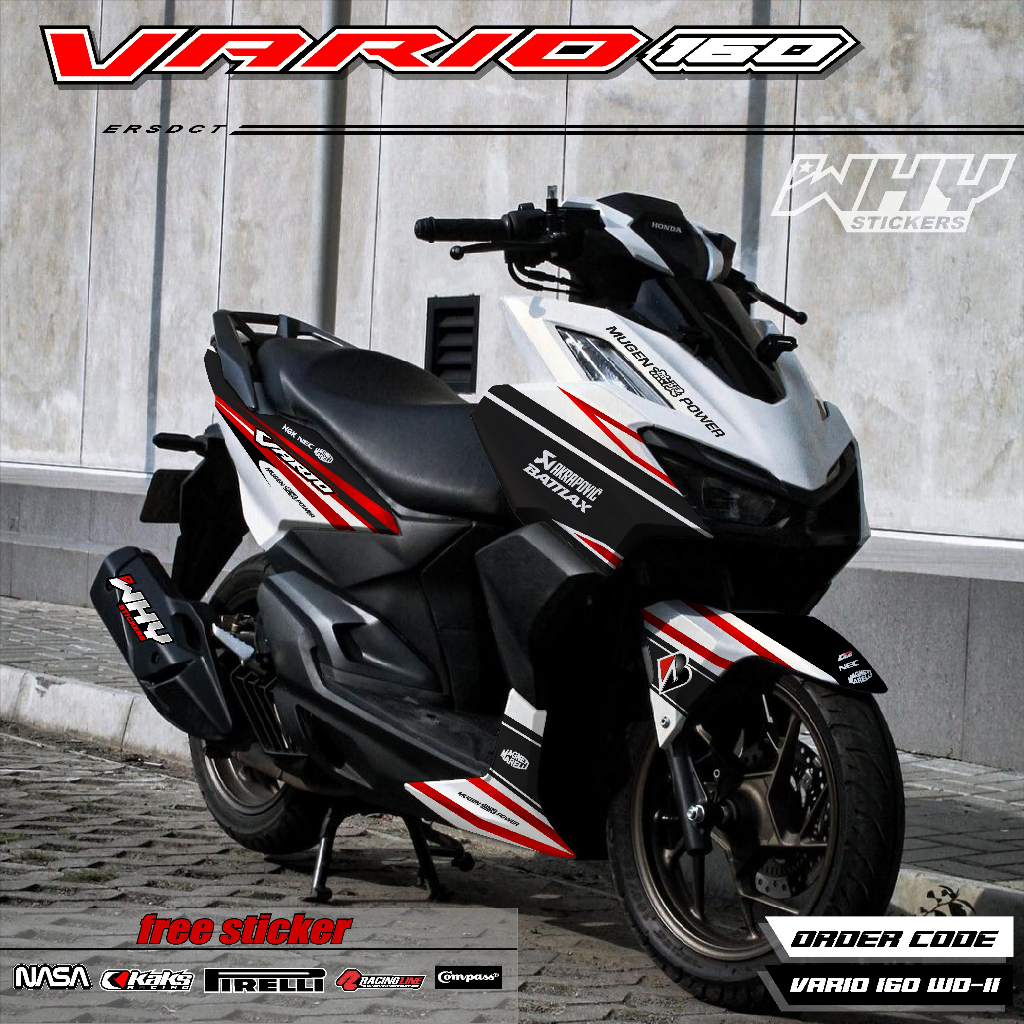 Jual Decal Sticker Vario 160 New Full Body Stiker 2022 Motor Honda