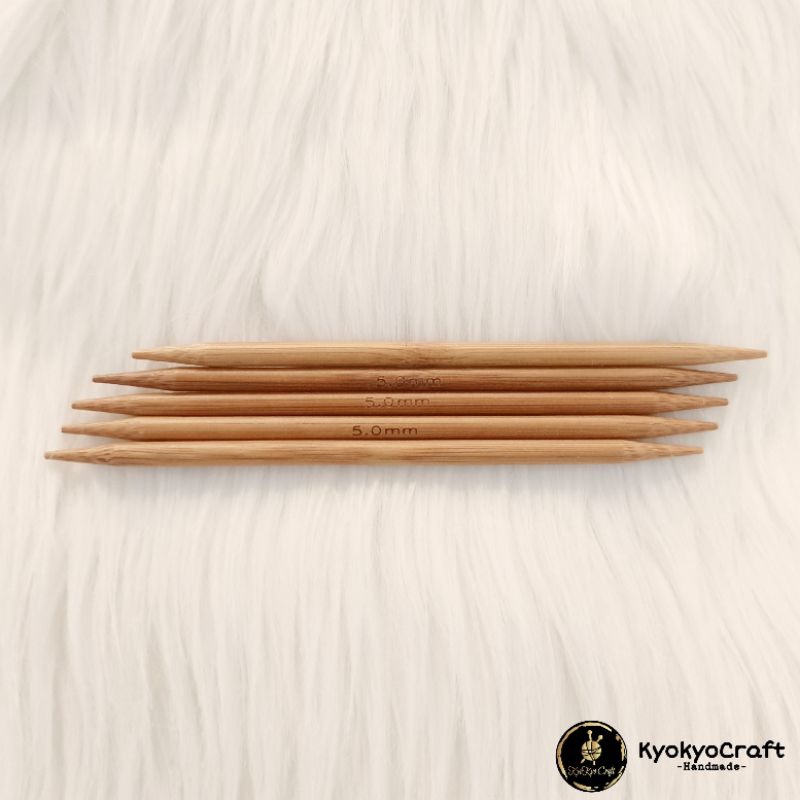 SyiXute 35 Pcs Short Double Pointed Knitting Needles Kit 20c,Straight - View #3