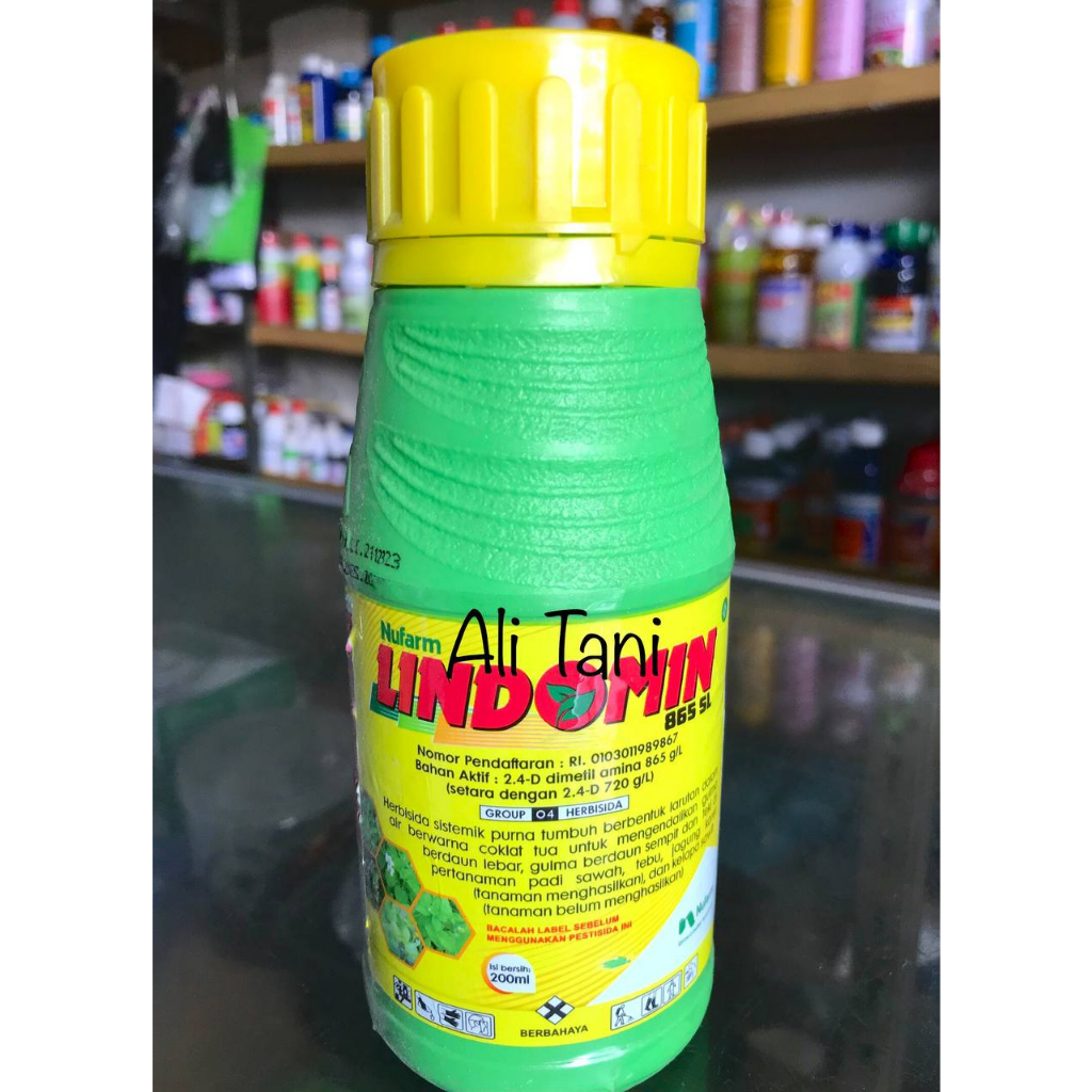 Jual LINDOMIN 865 SL Kemasan 200 ML Herbisida Pengendali Gulma Berdaun ...