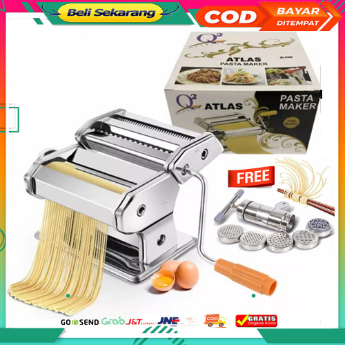 Jual Gilingan Mie Atlas Pasta Maker Manual/ Mesin Penggiling Molen Q2