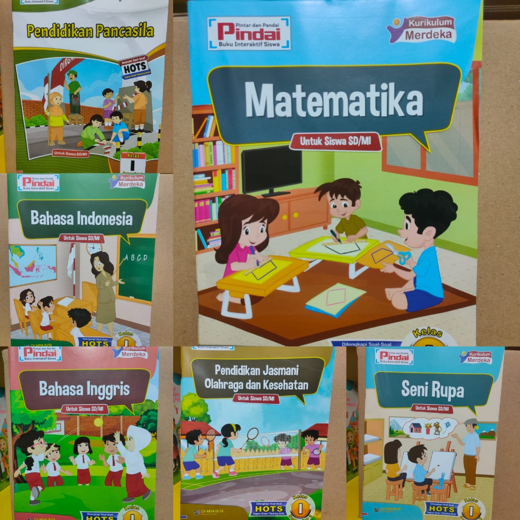 Jual LKS PINDAI SD KELAS 1 KURIKULUM MERDEKA | Shopee Indonesia