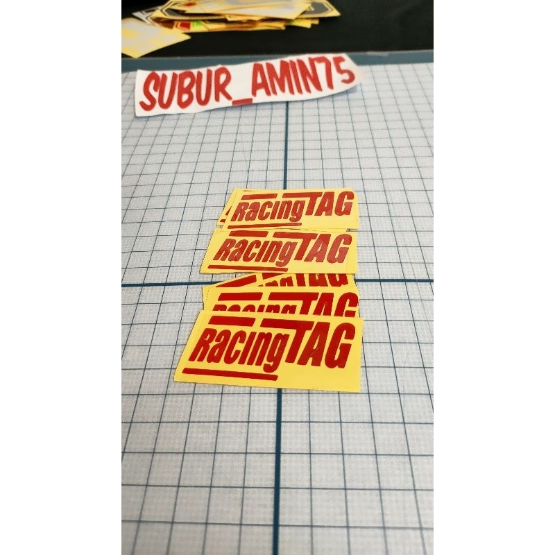 Jual Stiker Racing Tag | Shopee Indonesia