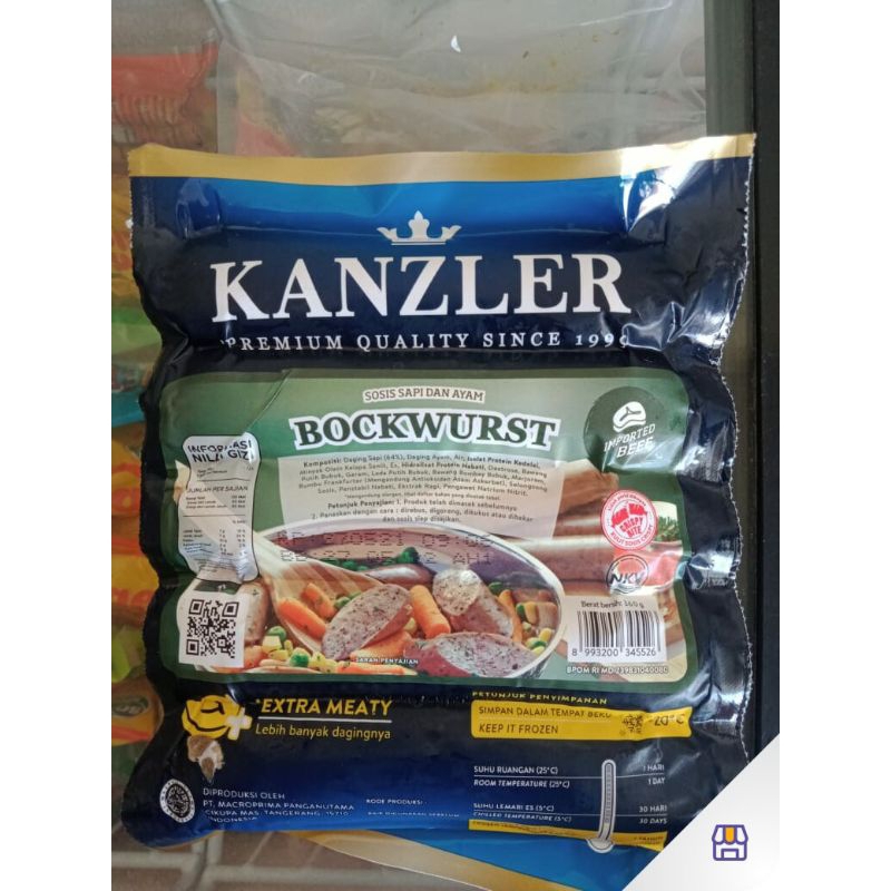 Jual Kanzler Sosis Bockwurst Sosis Kanzler Sausage Kanzler Nugget Enak