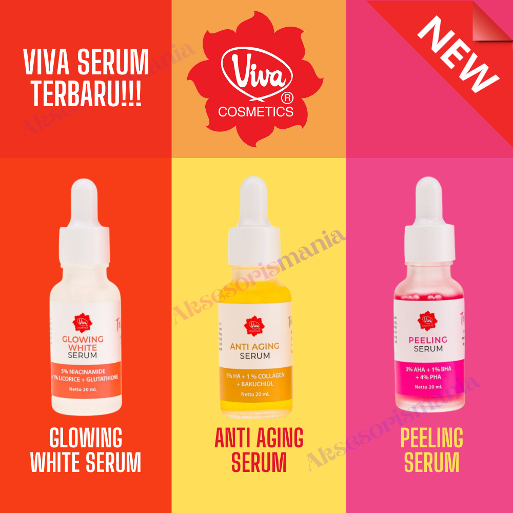 Gambar Serum Viva (Glowing White / Anti Aging / Peeling) - 20ml