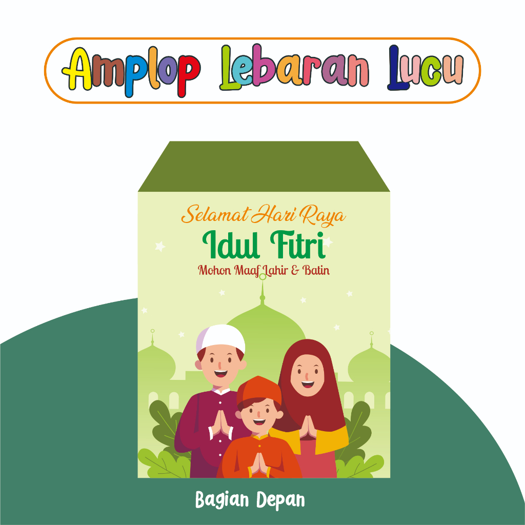 Jual Amplop Uang Lebaran / Amplop Lucu Custom / Amplop Thr / Amplop ...