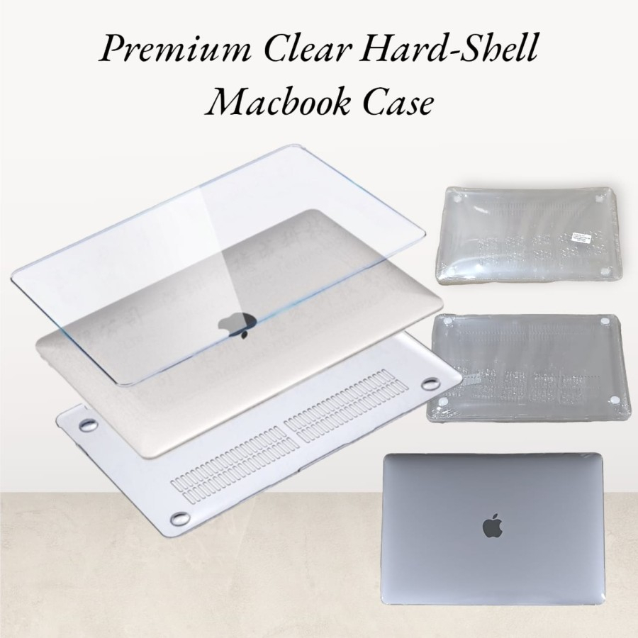 Jual Hard Shell Clear Case Macbook Air A1466 M1 A1932 A2179