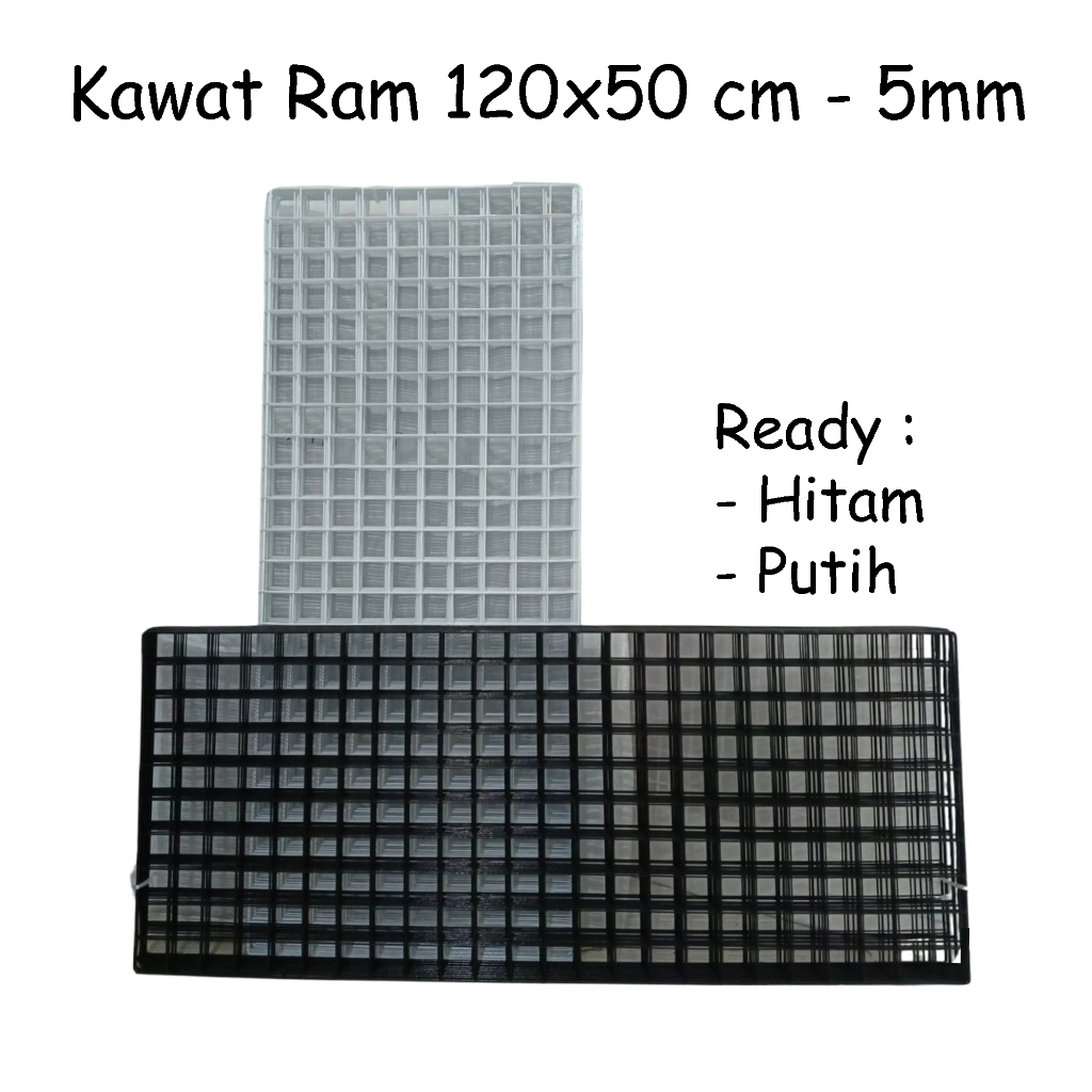 Jual Kawat Ram Ukuran 120x50cm 5mm Rak Display Aksesoris HP Shopee