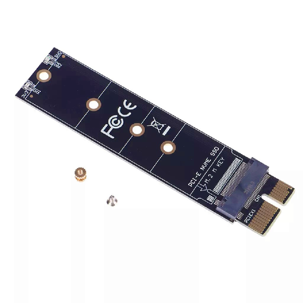 Jual Converter Adapter PCI-E x1 to M.2 NVME PCIe PCI Expres Connector ...