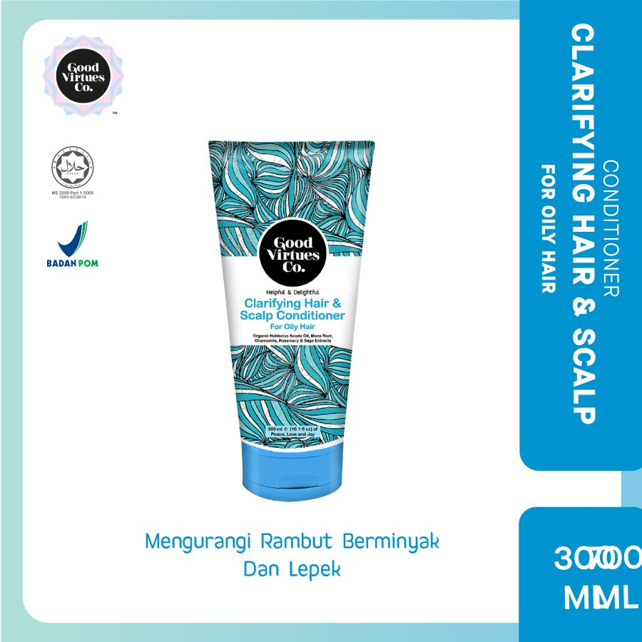 Jual Good Virtues Co Clarifying Hair & Scalp Conditioner For Oily Hair