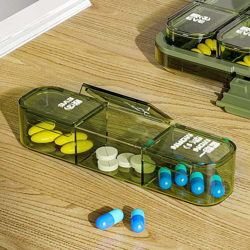 Jual X-Mart Portable Storage Vitamin Box / Obat Pill Box/ Kotak ...