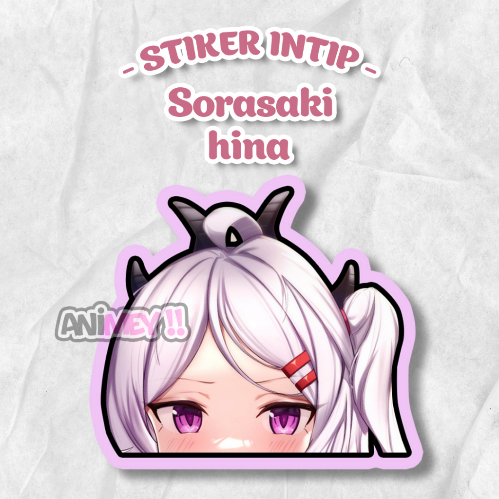 Jual Stiker Intip Sorasaki Hina / Sticker Anime Waterproof | Shopee ...
