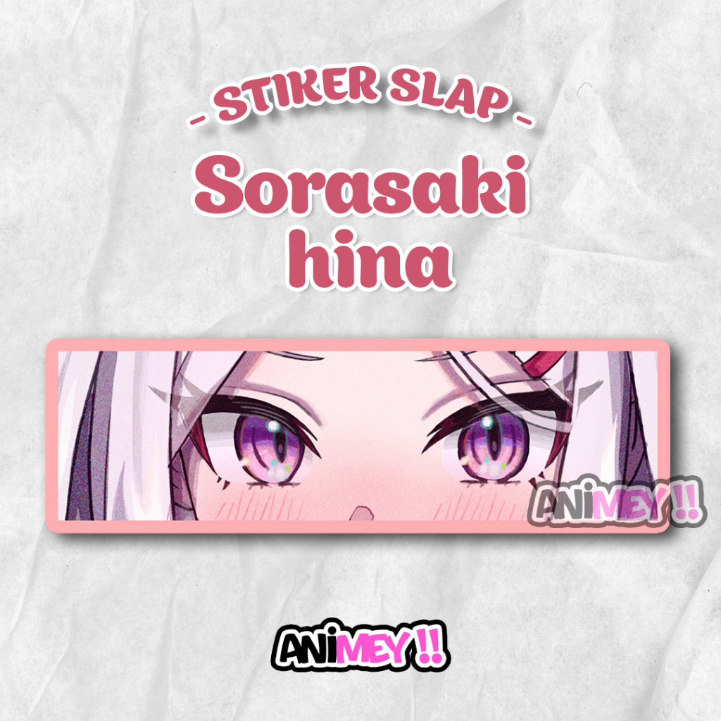 Jual Stiker Slap Sorasaki Hina / Sticker Slap Anime Waterproof | Shopee ...