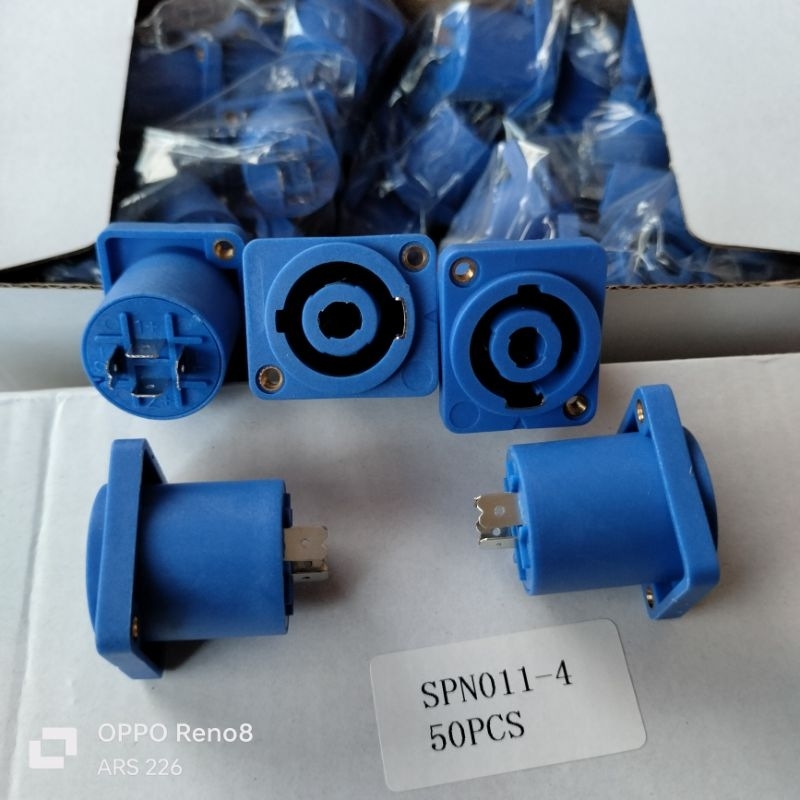 Jual Socket Spikon Biru drat SPN 011_4 | Shopee Indonesia