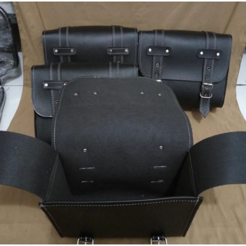 Jual Aksesoris Tas Kulit Backrack Honda Scoopy Genio Stylo Fazzio ...